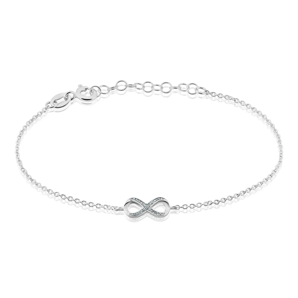 Bracelet Argent Rhodié Solkem Glitter