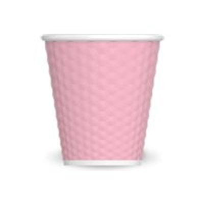 Les Artistes Timeless - Tasse en porcelaine nid d'abeille - 180 ml - rose