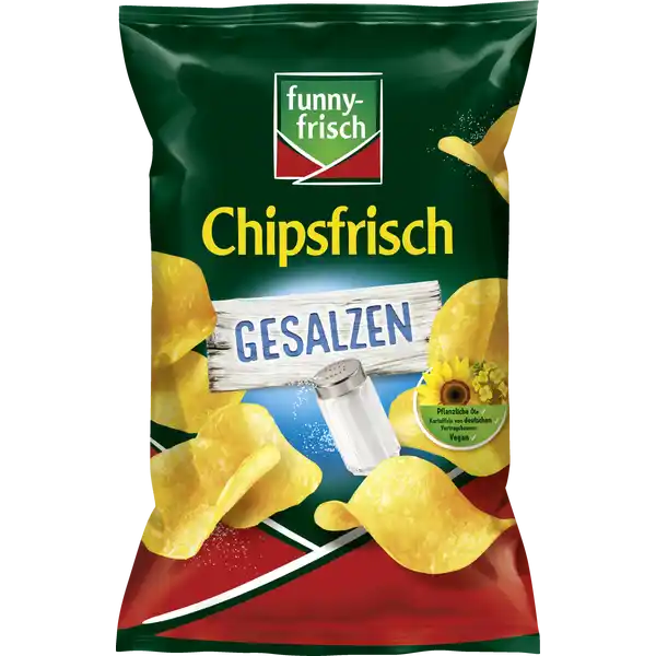 Chipsfrisch gesalzen