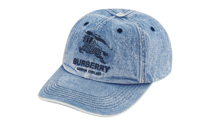 Supreme Burberry Hat Denim