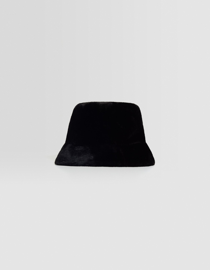 chapéu de pescador de pele sintética