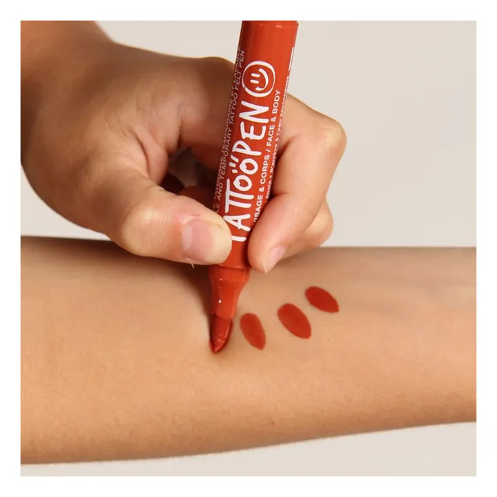 Nailmatic Kids Feutre de tatouage temporaire Tattoopen | Marron