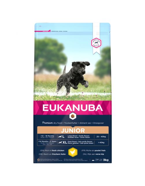 Eukanuba Developing Junior Large Breed Kip - Hondenvoer