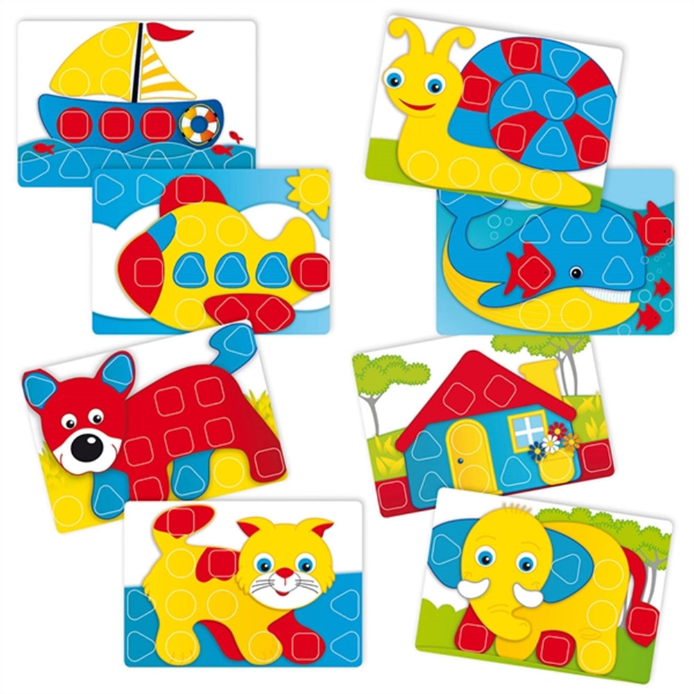 Stiftmosaik FantaColor Baby Startsæt (33 dele)