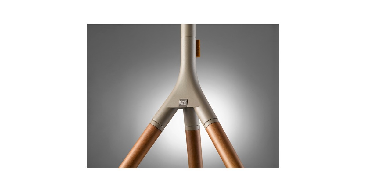 One for allWM 7471 Tripod Universal TV Stand houder  (Grijs/houtkleur)