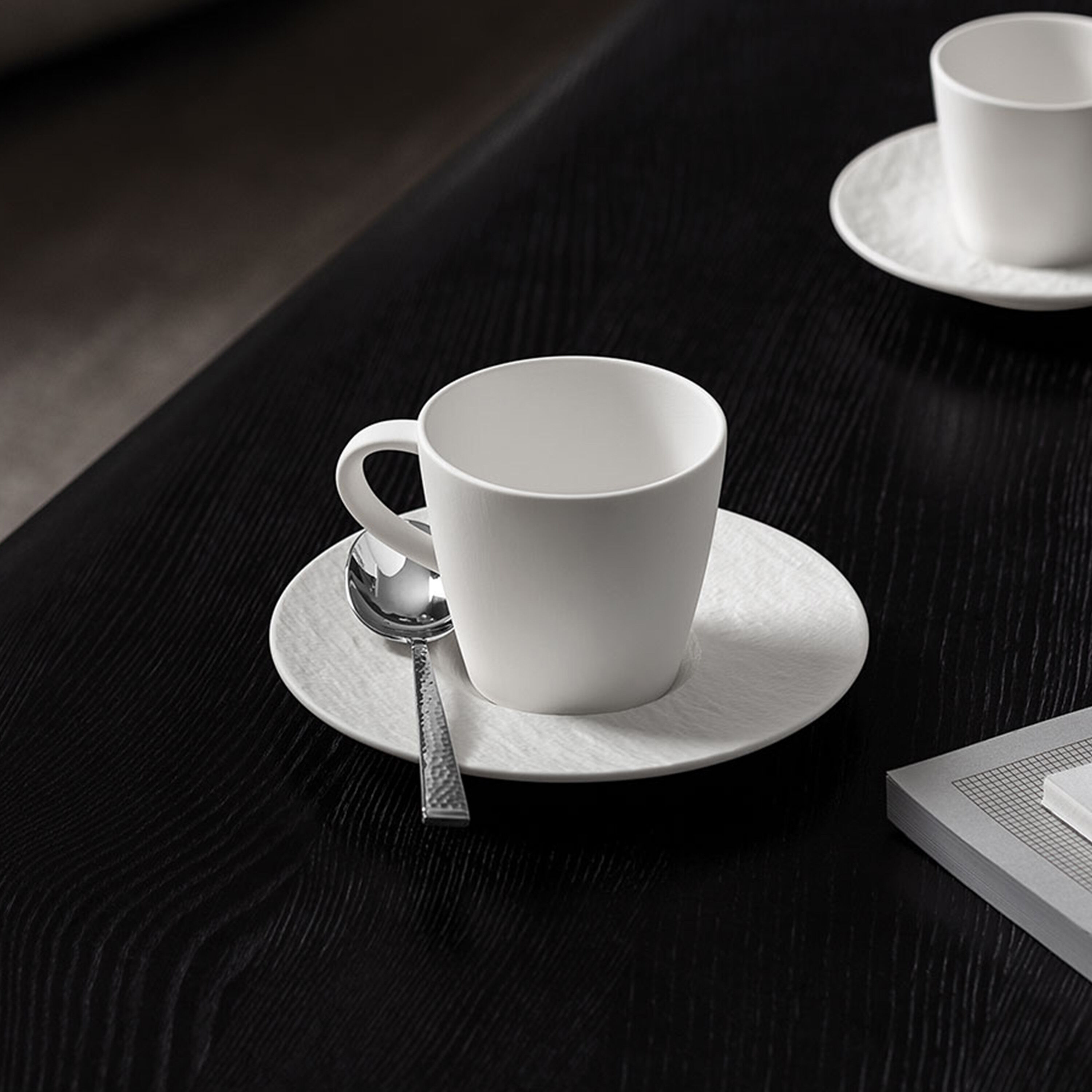 Manufacture Coffee cup White, 5.5 oz, Premium Porcelain