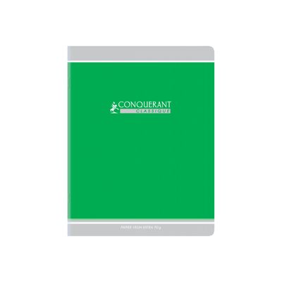 Conquérant Classique - Cahier d'écriture DL 3/10 mm - 17 x 22 cm - 32 pages
