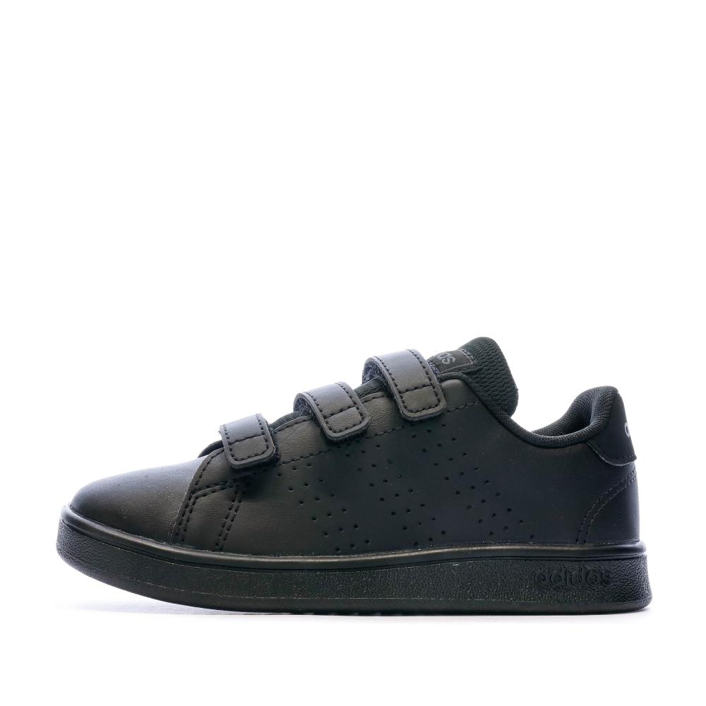 Adidas Baskets Noir Garçon Adidas Advantage