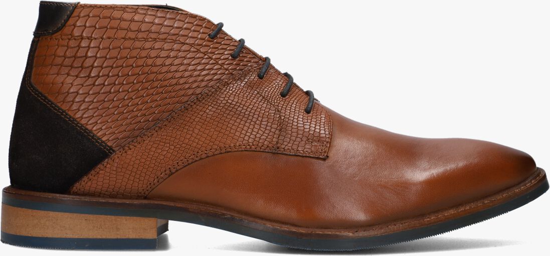 MAZZELTOV cognac mazzeltov nette schoenen 3976