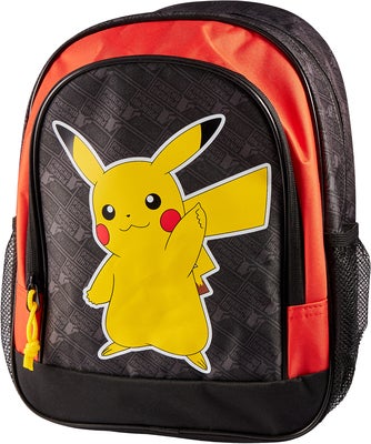 Pokémon Ryggsekk 10L, Black/Red