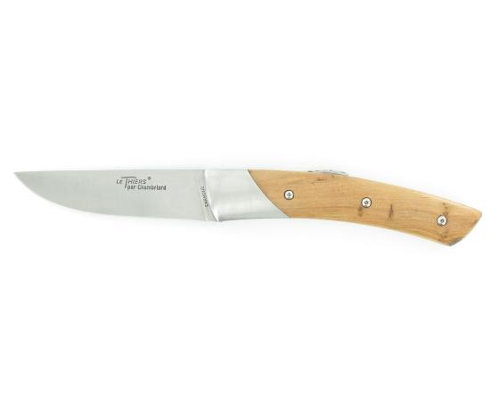 Trappeur GENEVRIER - Carbone Couteau de Poche Le Thiers par Chambriard