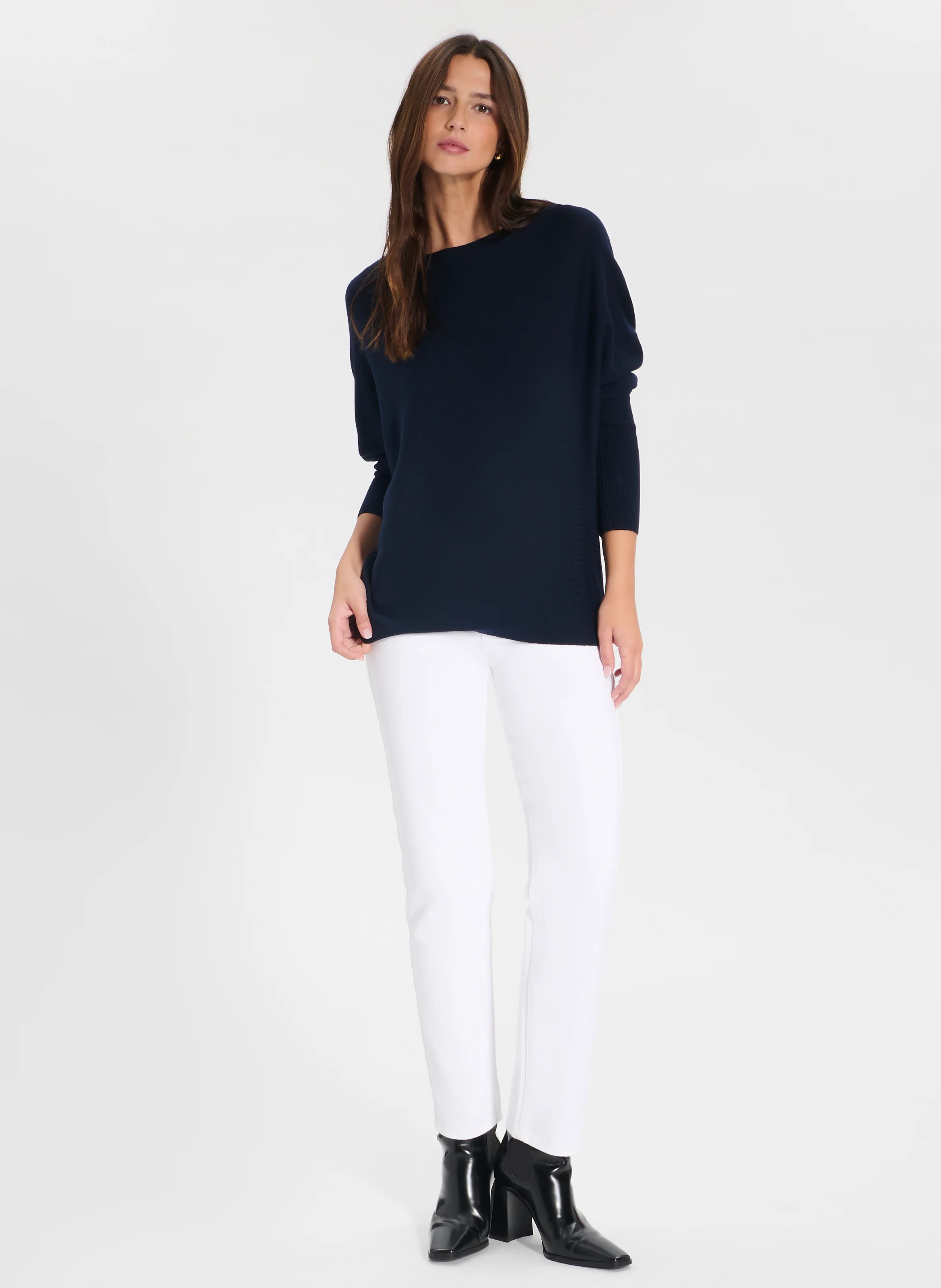 PENSEEBOAT - Pull oversize en maille | Bleu