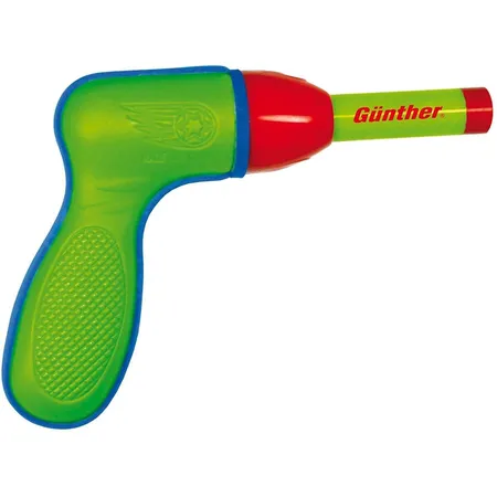 Günther Mc Squeezy Pop Rocket, Luftdruckraketenwerfer