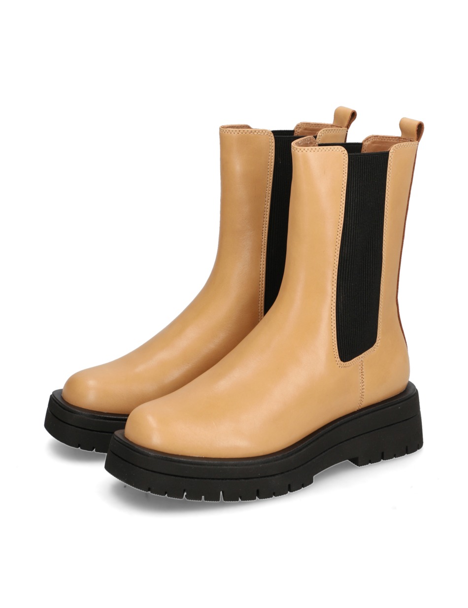 Glattleder Chelsea Boot