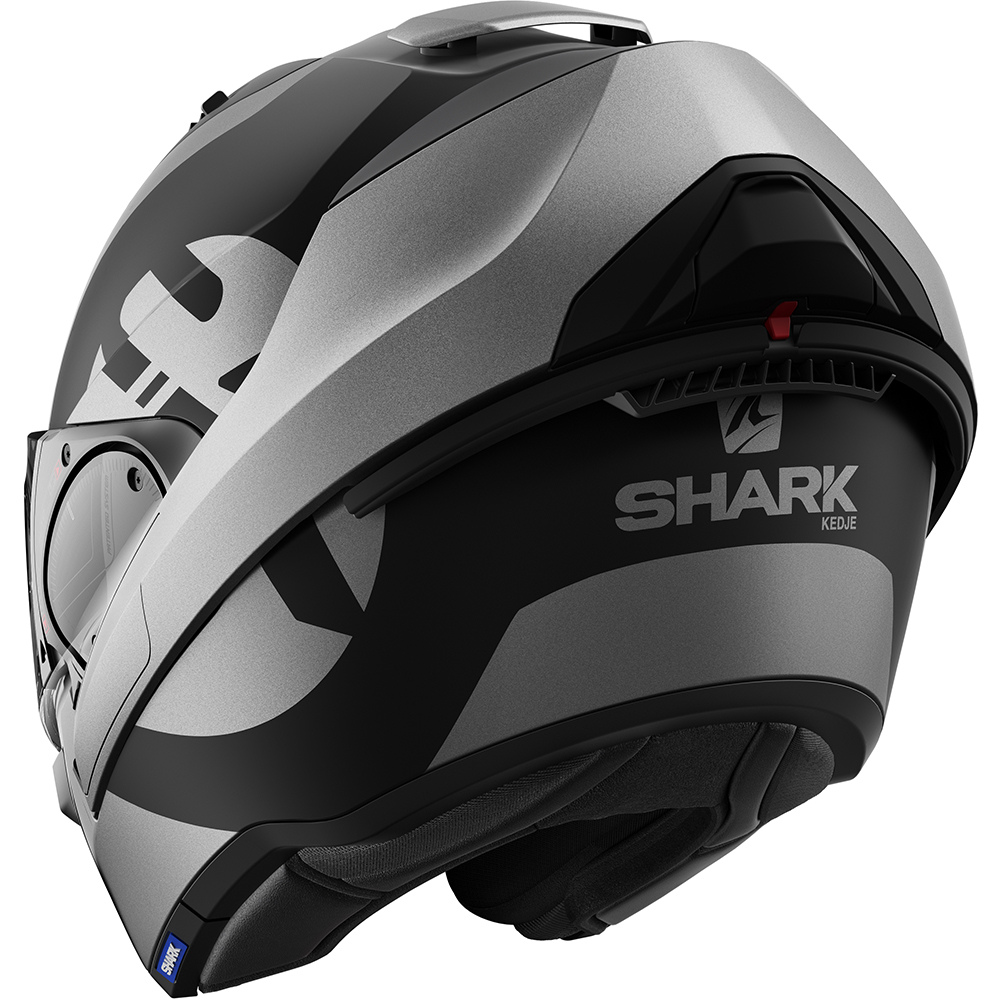 Shark - Casque Evo-ES Kedje Gris Mat / Noir Mat