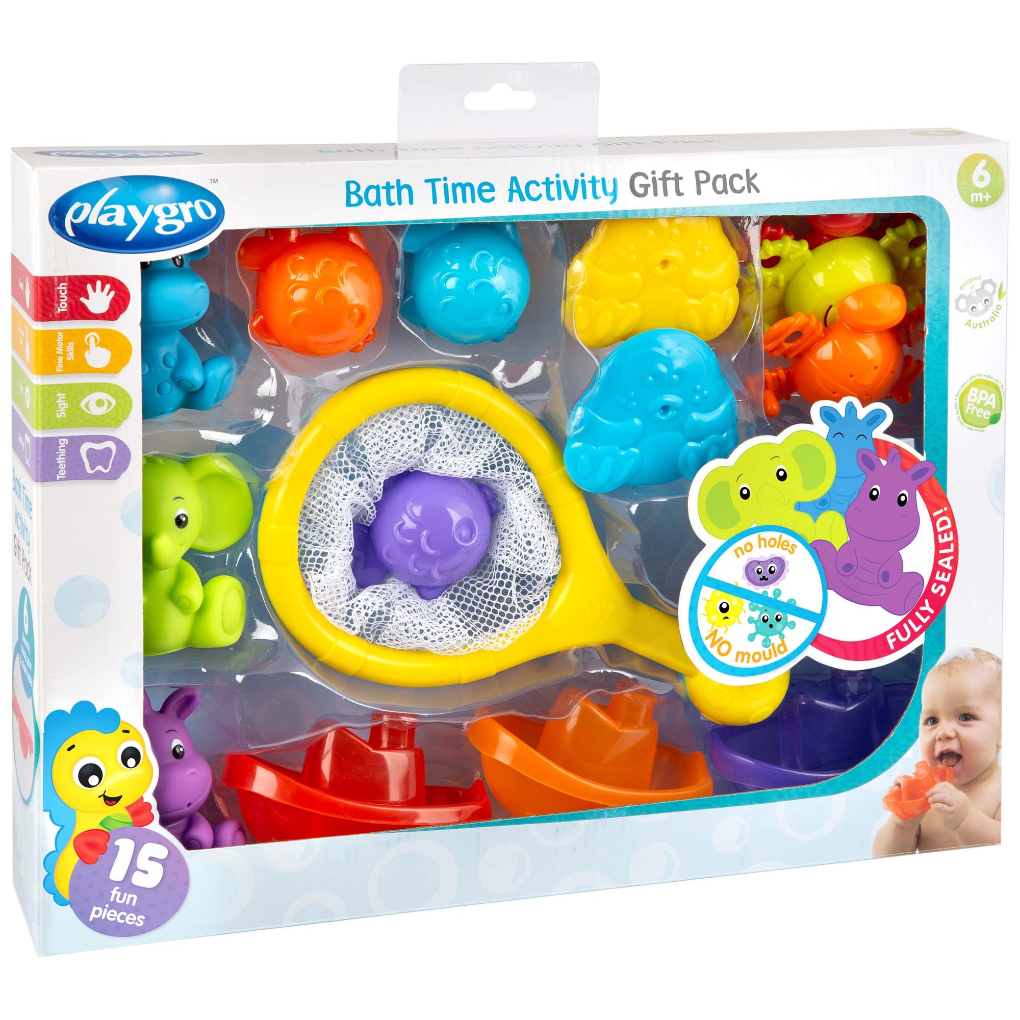 Playgro bath time gift pack badspeelgoed multi