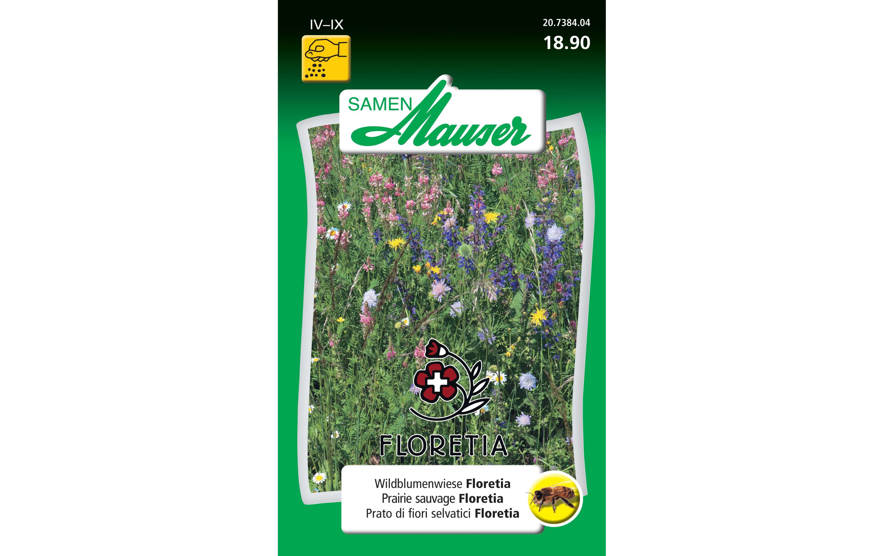 Saatgut Floretia WildblumenwieseBlumensamen
