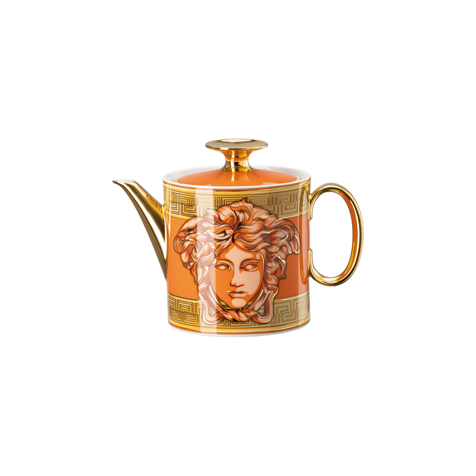 Medusa Amplified Orange Coin Teekanne 6 Pers.