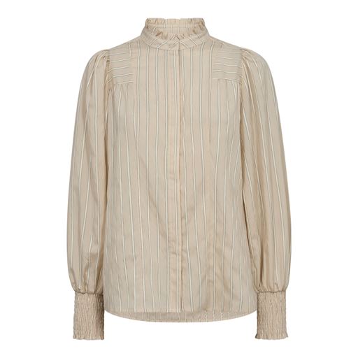 Co'Couture NaliaCC Stripe Petra Skjorte, Bone, XL