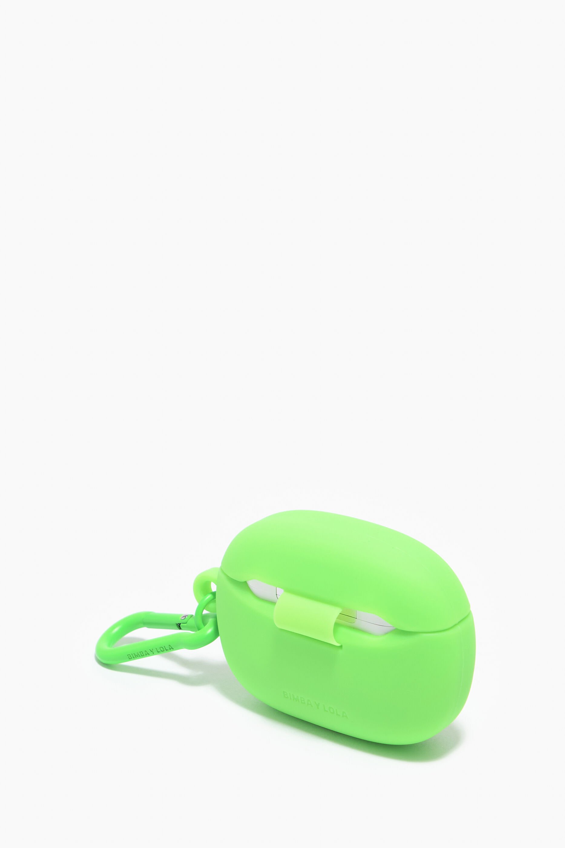 Capa de silicone para AirPods Pro com logotipo verde