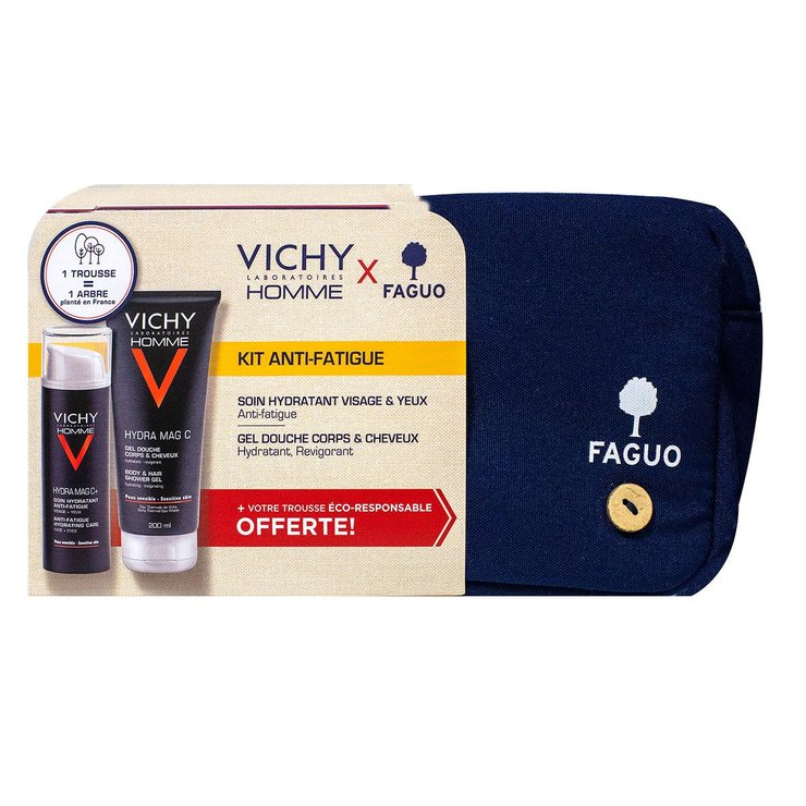 Homme kit anti-fatigue + trousse Faguo offerte