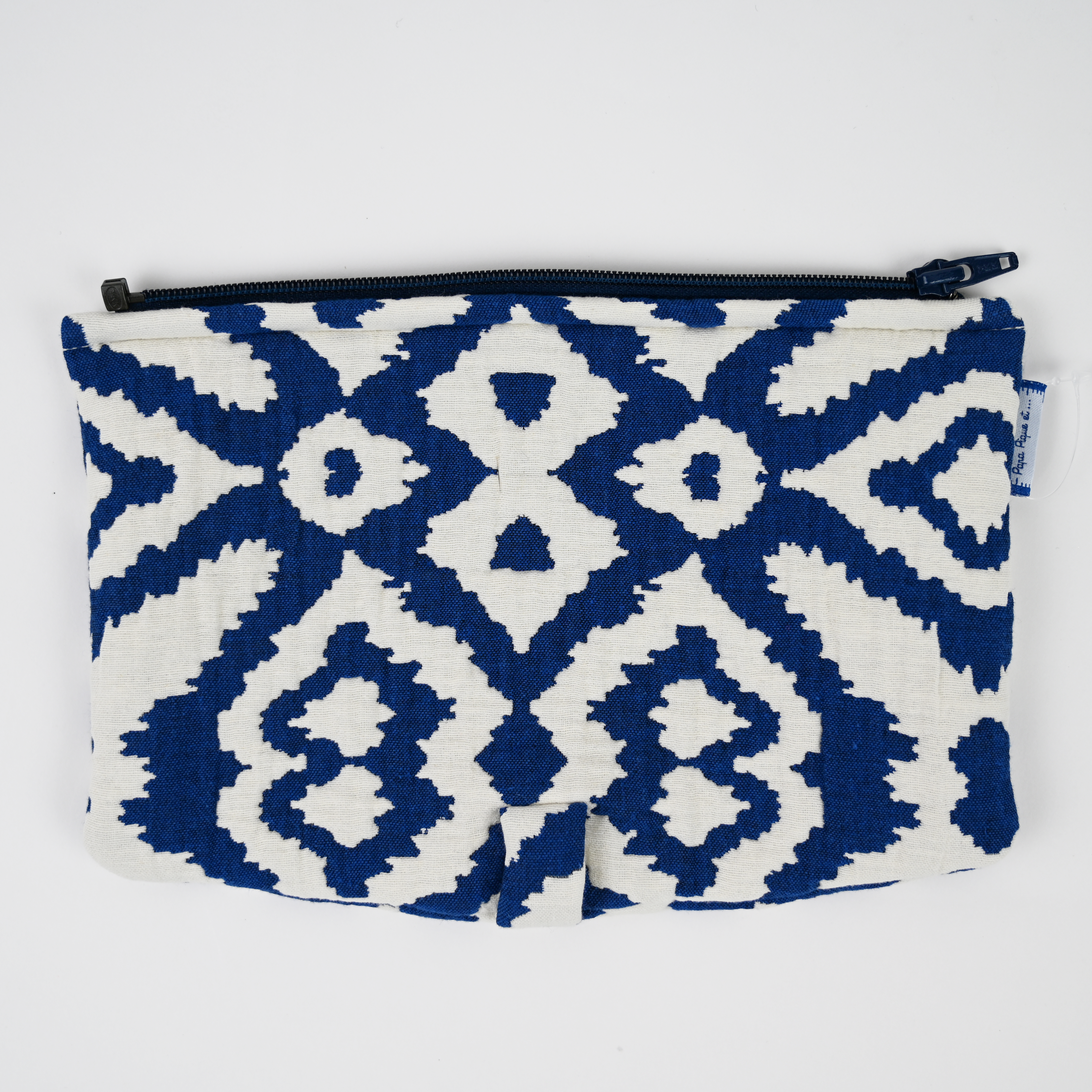 Rabat Sac Compagnon Jacquard Bleu