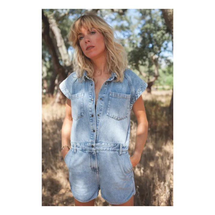 Marlot Paris Combinaison Tina - Collection Femme | Bleu jean