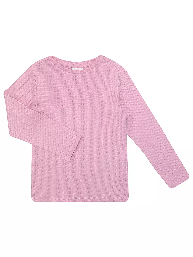 S.OLIVER Mädchen Langarmshirt rosa