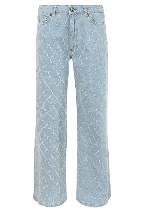 Dnm pure blauwe dames jeans