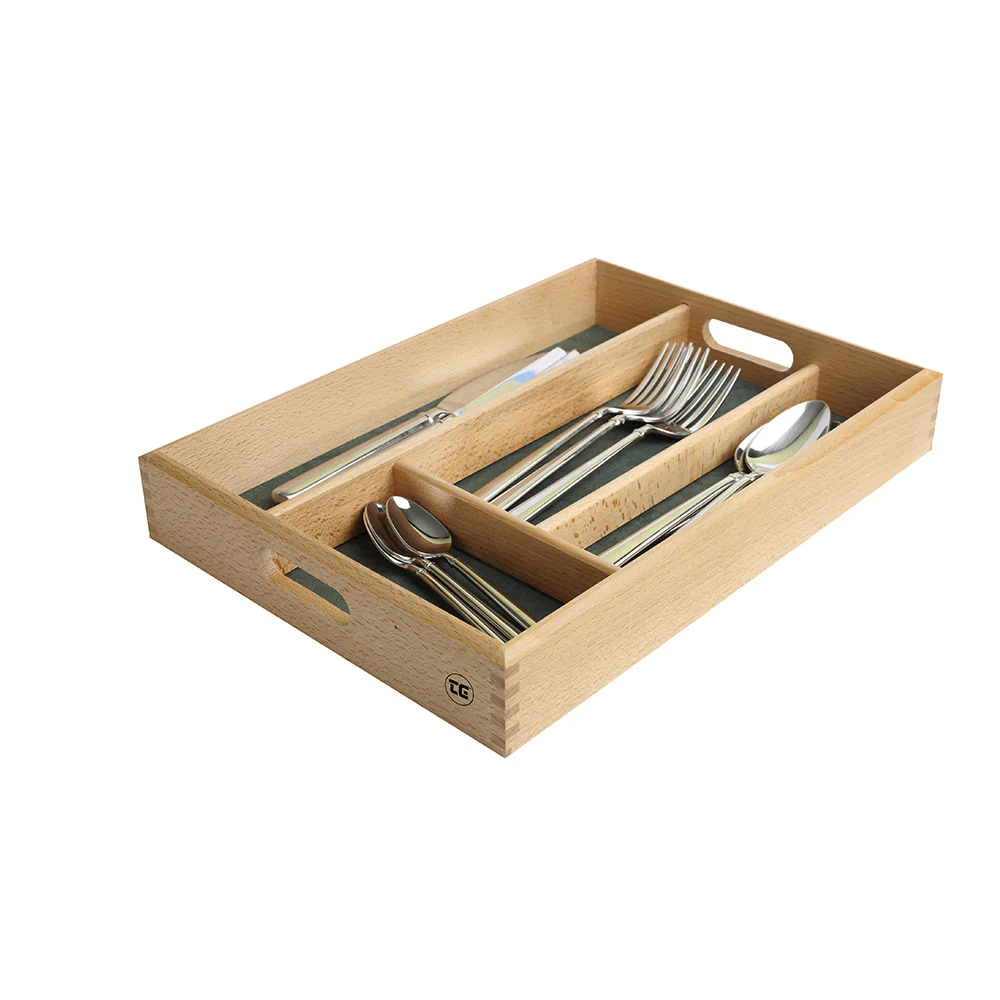 Range couverts 34x24 cm en bois T&G Woodware