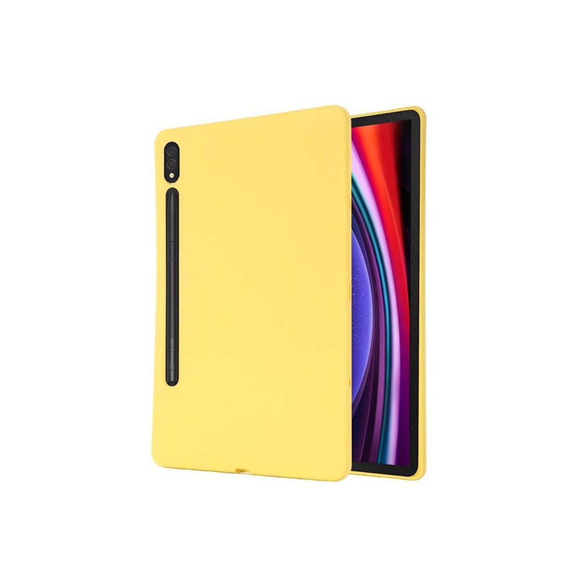 Liquid silikondeksel Samsung Galaxy Tab S10 Plus - Gul