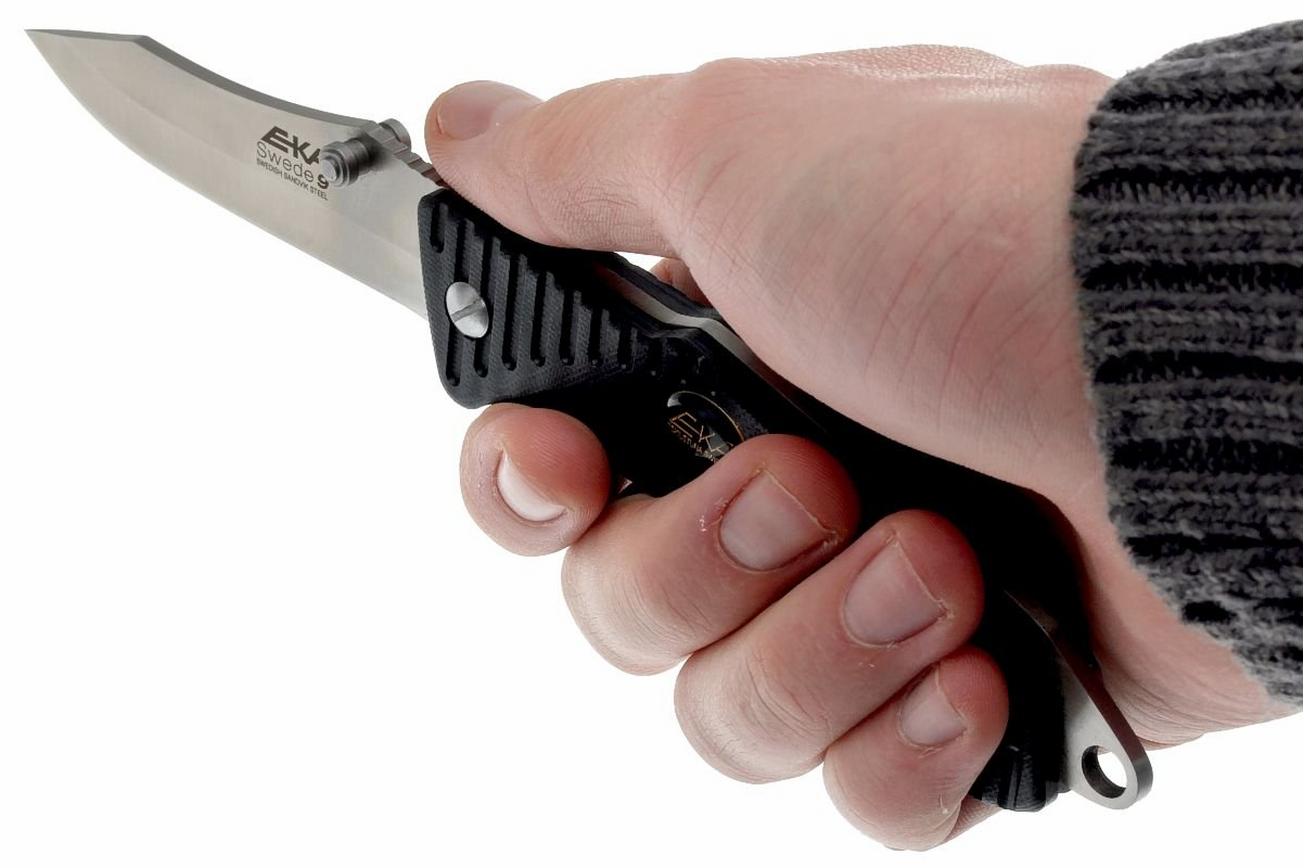 EKA Swede 9, G10, zwart, 714101