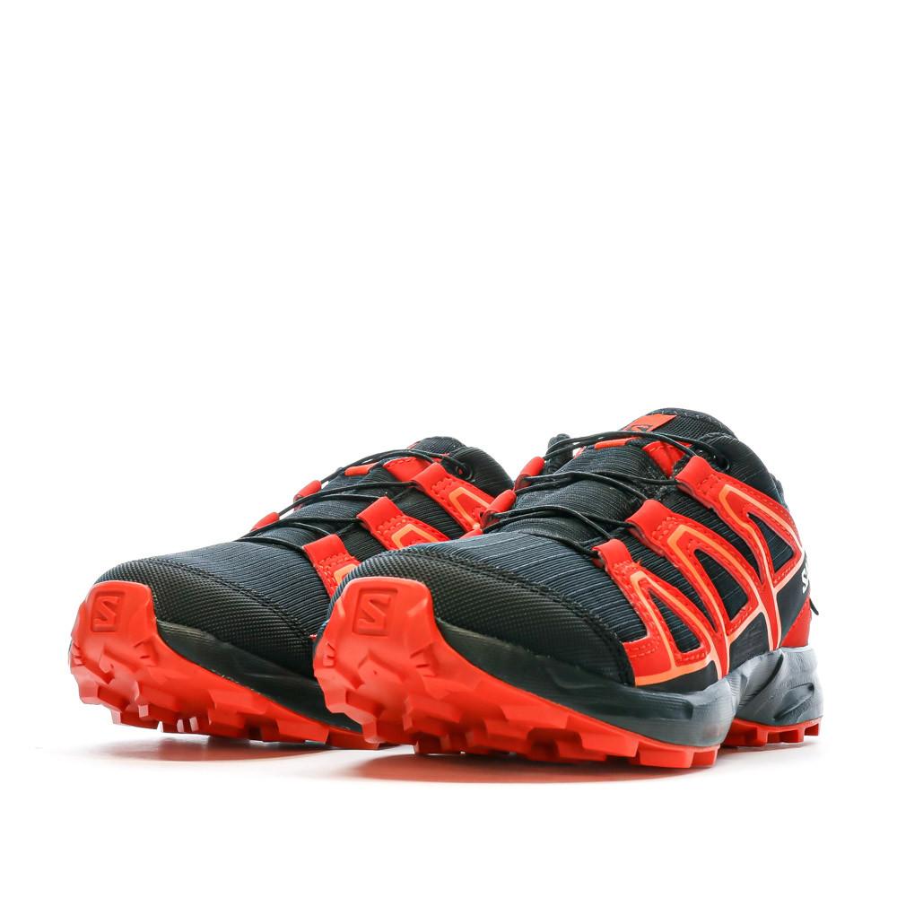 Salomon Chaussures de Trail Noir/Rouge Junior Garçon Salomon Speedcross