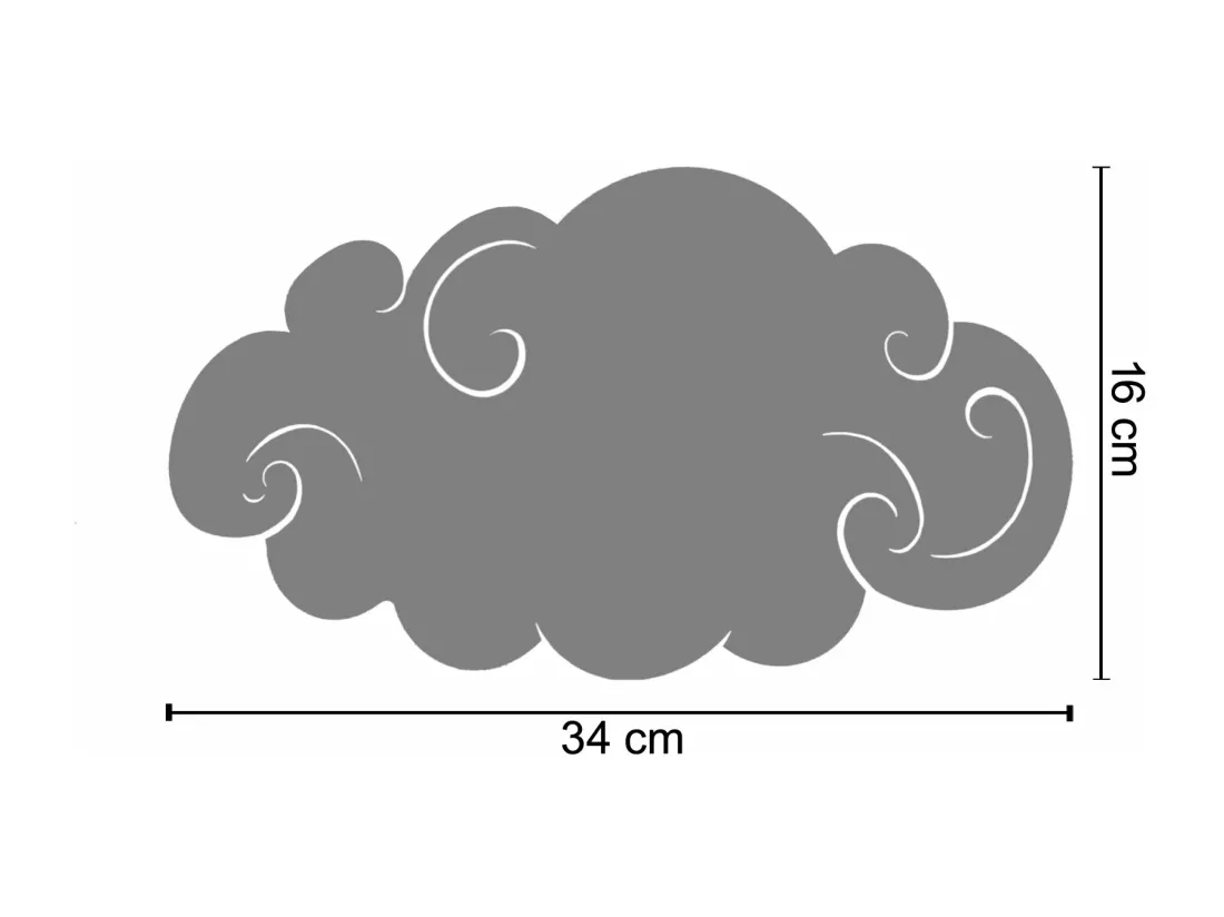 Applique enfant métal rose,9cm.