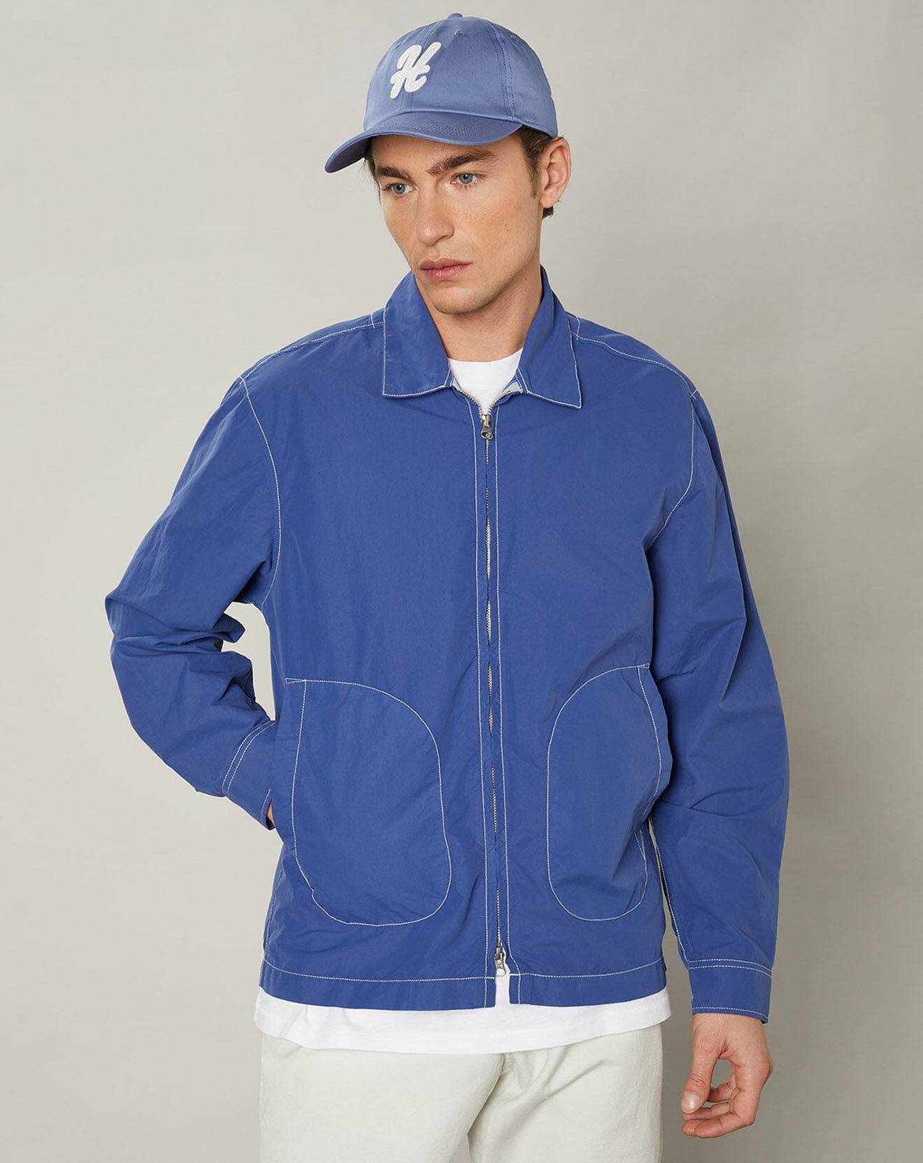 Hartford Blouson Delano Pat océan