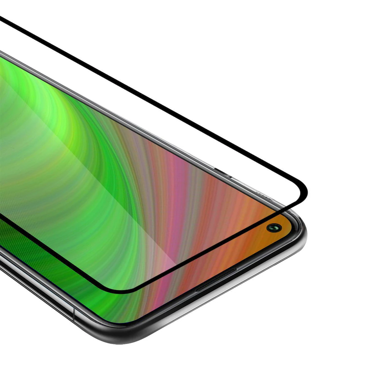 Realme 7 PRO Skjermbeskytter Skärmskydd (svart)