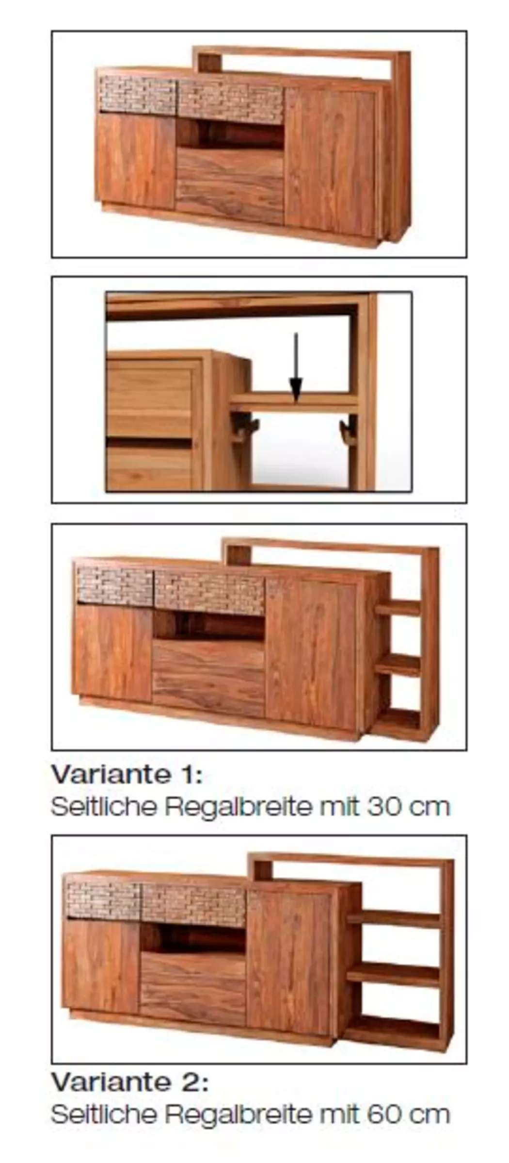 TV-Lowboard Brick