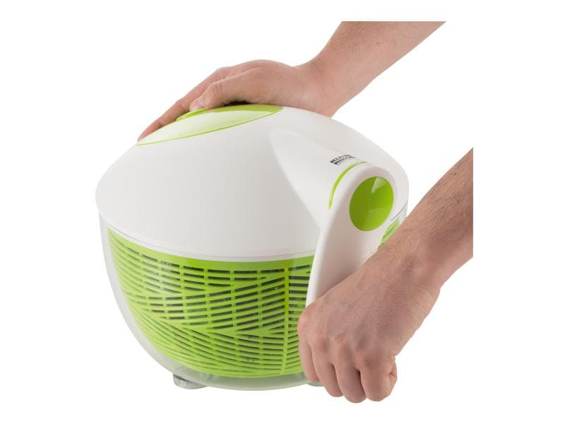 Kuhn Rikon Salatschleuder 26 cm, Grün/Weiss Salatschleuder