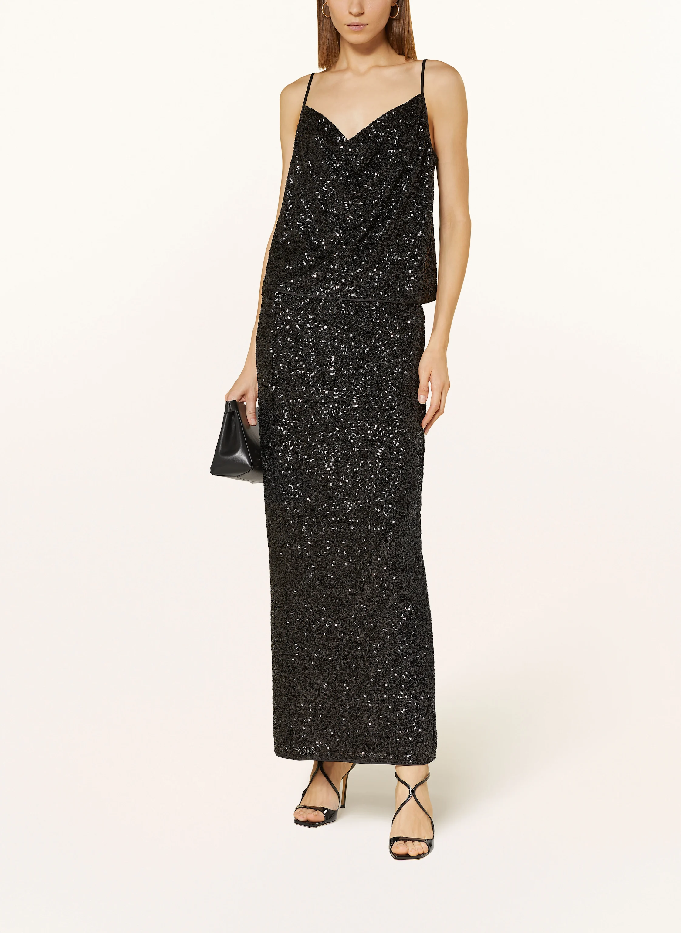 DIANE VON FURSTENBERG Top BERLIN SEQUIN mit Pailletten