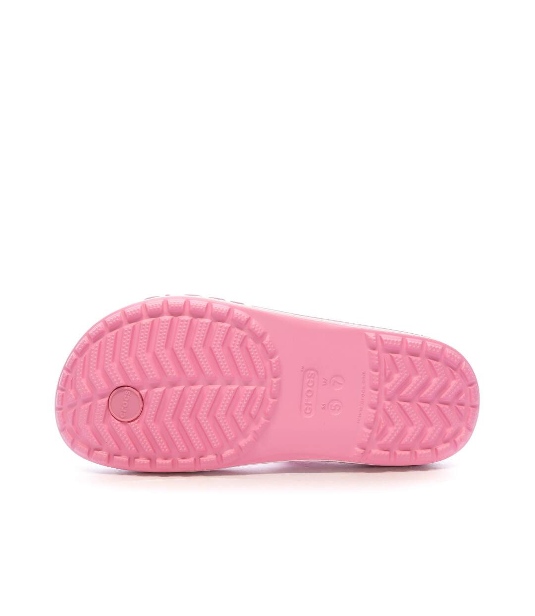 Tongs Crocs Rose Femme Bayaband Flip
