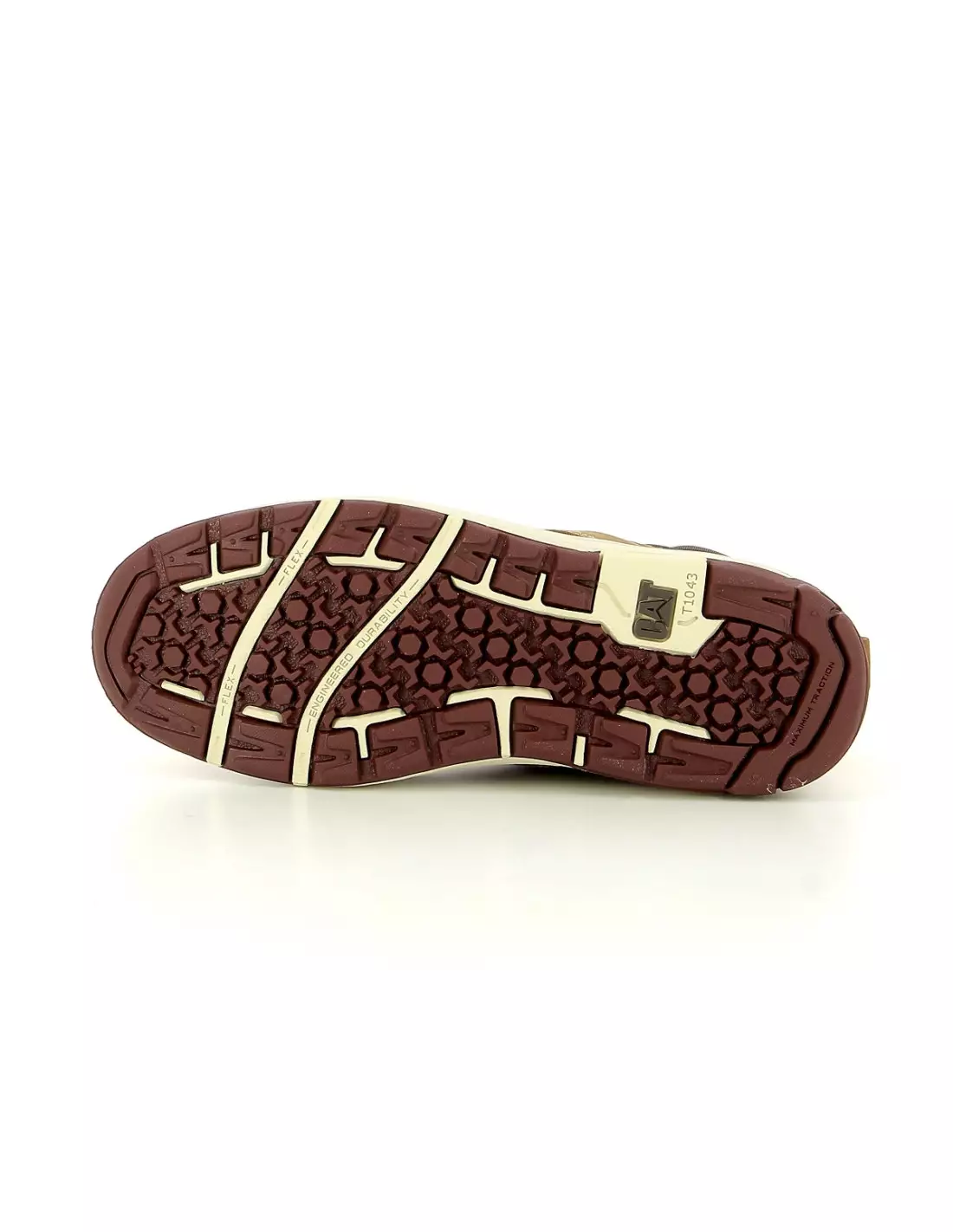 CATERPILLAR COLFAX - Baskets Beigefoncé