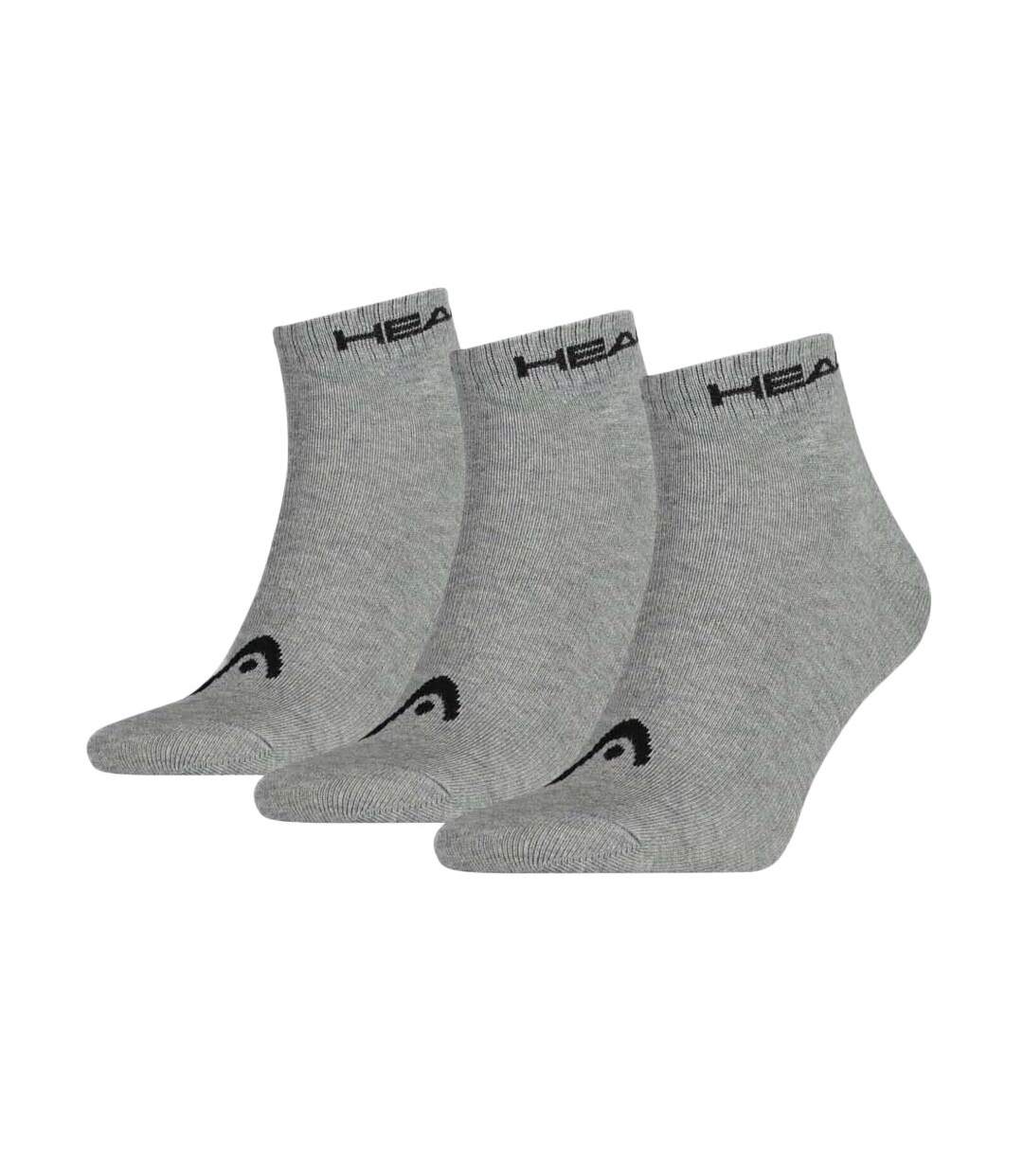 x3 Chaussettes Grises Mixte Head 0400