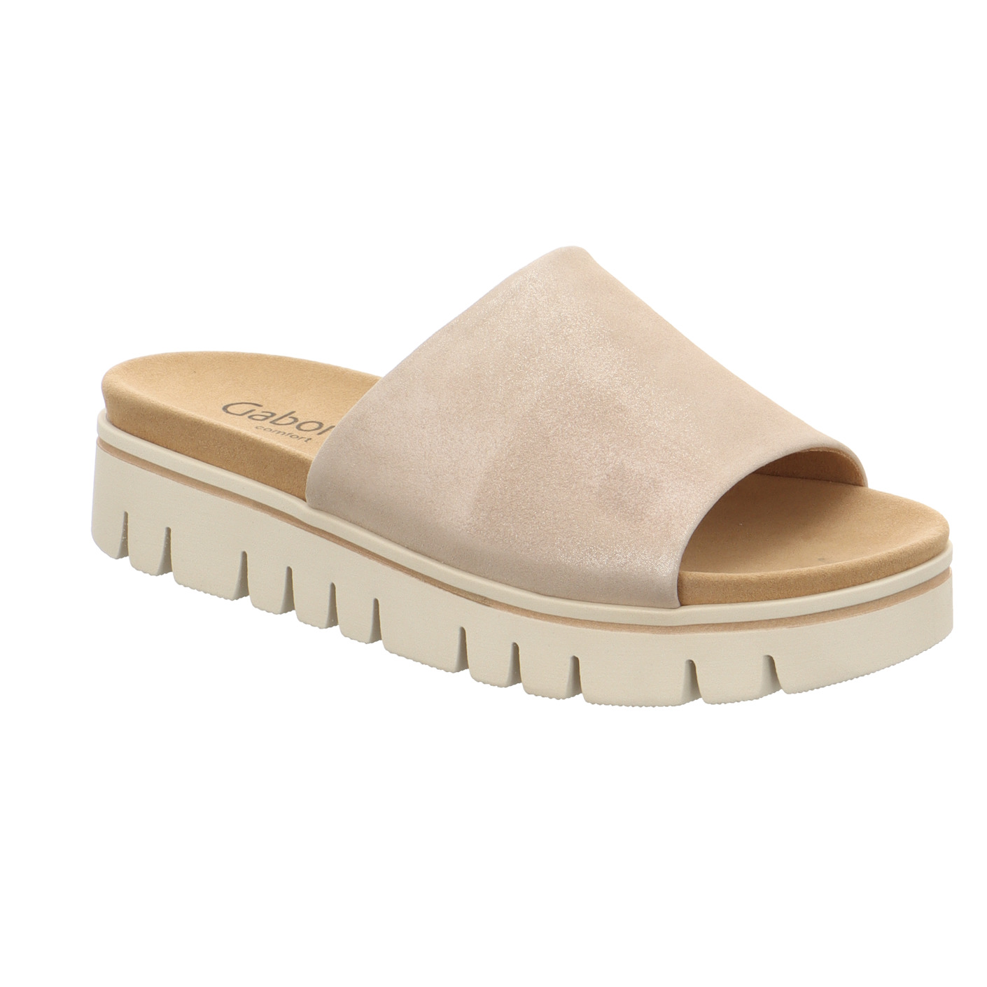 Plateau Pantolette beige
