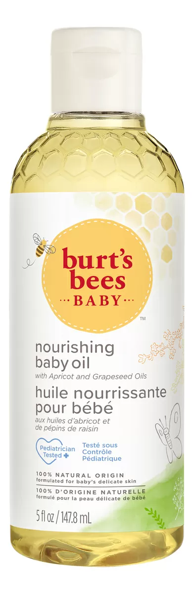 Burt's Bees Baby Bee Nourishing Baby Oil - 147 ml.