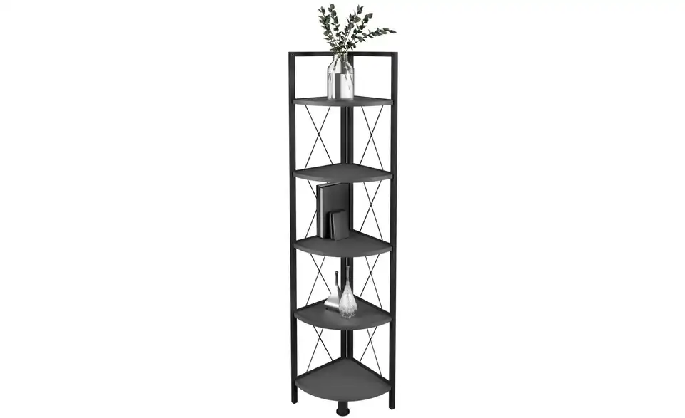 Eckregal Anthrazit 160 cm
