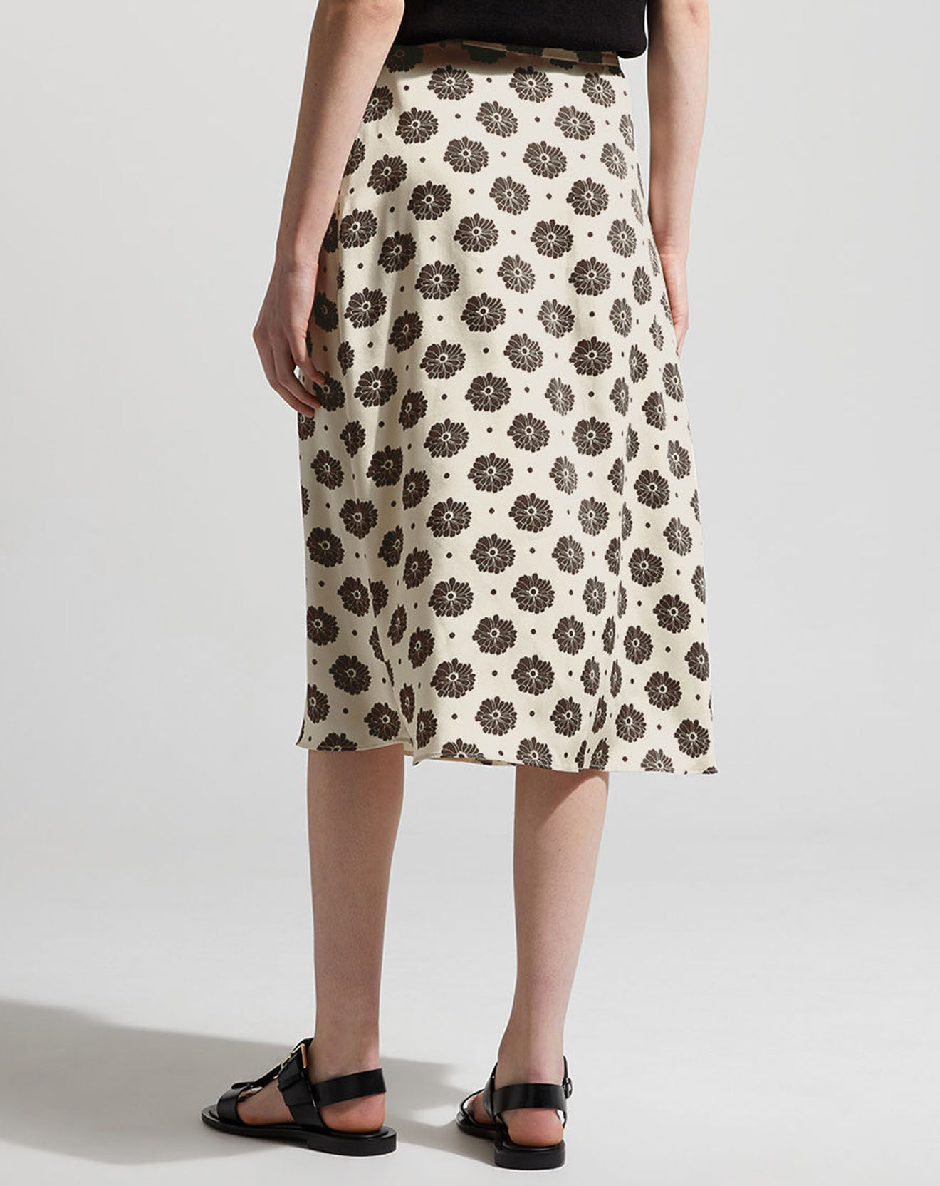 Jodhpur Jupe Rauline beige/noir
