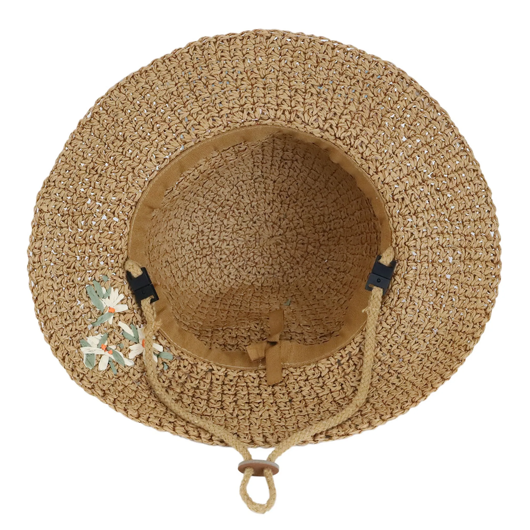 Calikids Chapeau Paille Fleur 9mois-3ans