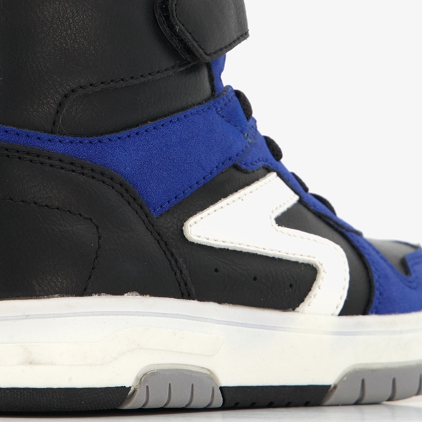 Blue Box hoge jongens sneakers blauw/zwart