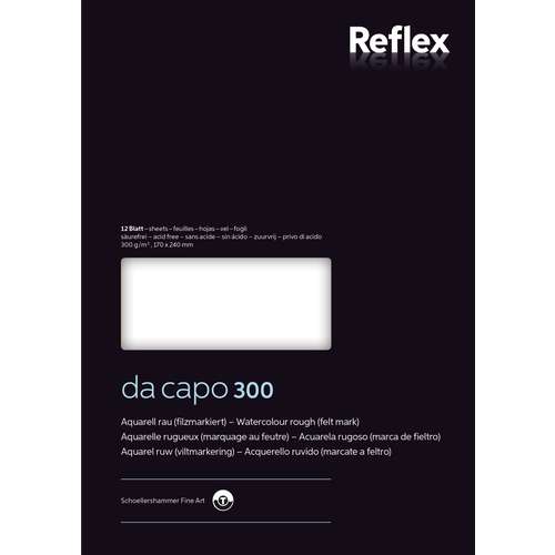 Reflex da capo 300 Studien-Aquarellblock