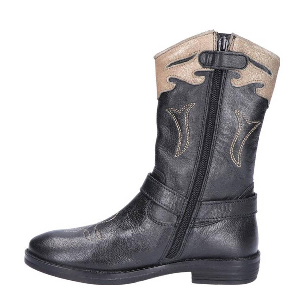 Kipling Fendy Aleren cowboylaarzen zwart